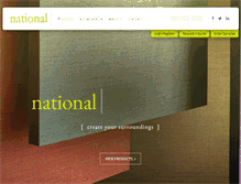 Tablet Screenshot of nationalwallcovering.com